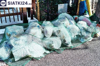 Siatki Turek - Zabezpieczenie odpadów z gospodarstwa domowego siatką sznurkową dla terenów Miasta Turek